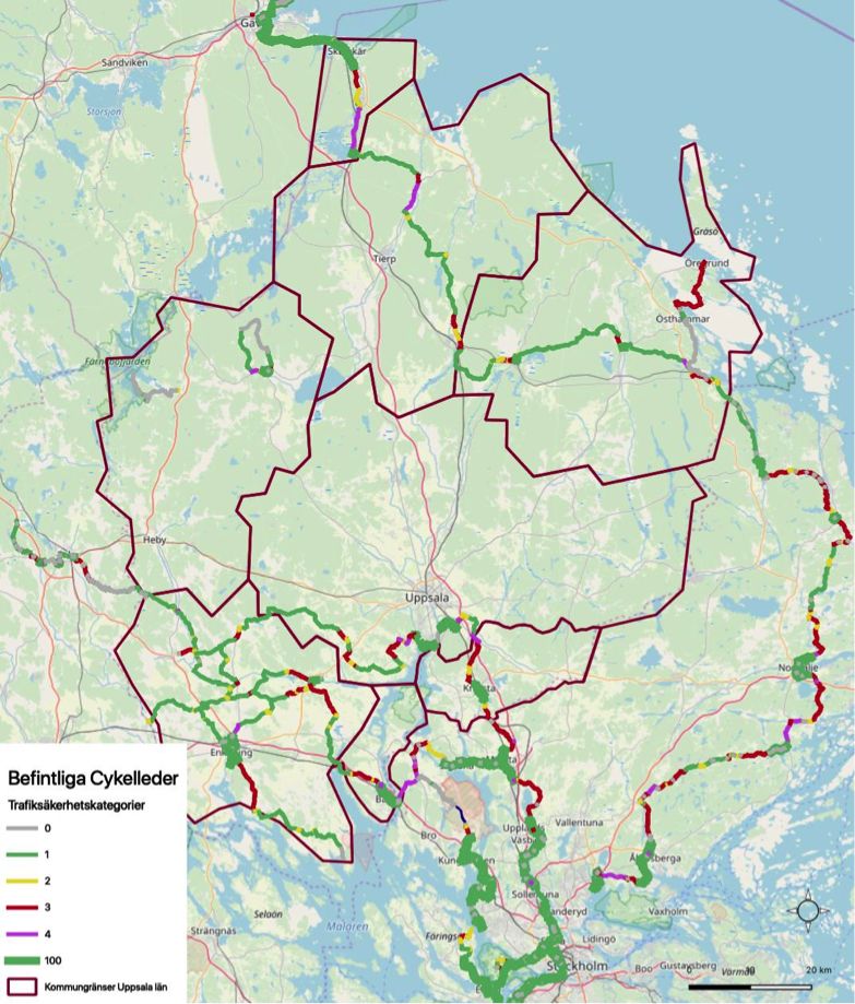 Cykelturism Region Uppsala