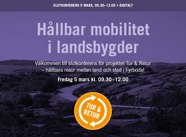 Slutkonferens. Hållbar mobilitet i landsbygder