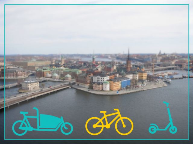 Mikromobilitet och cykelns roll och möjligheter i framtidens Stockholm