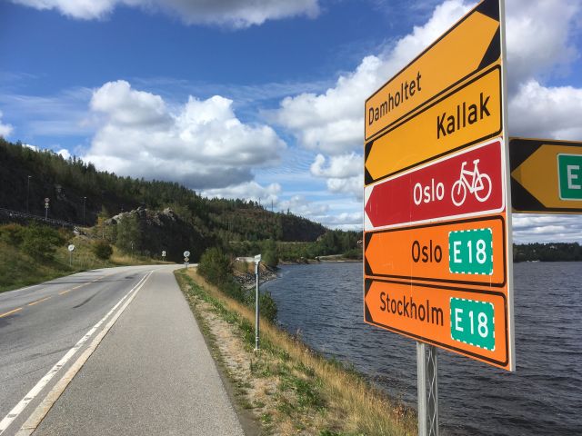 Nya cykelleder i Östergötland